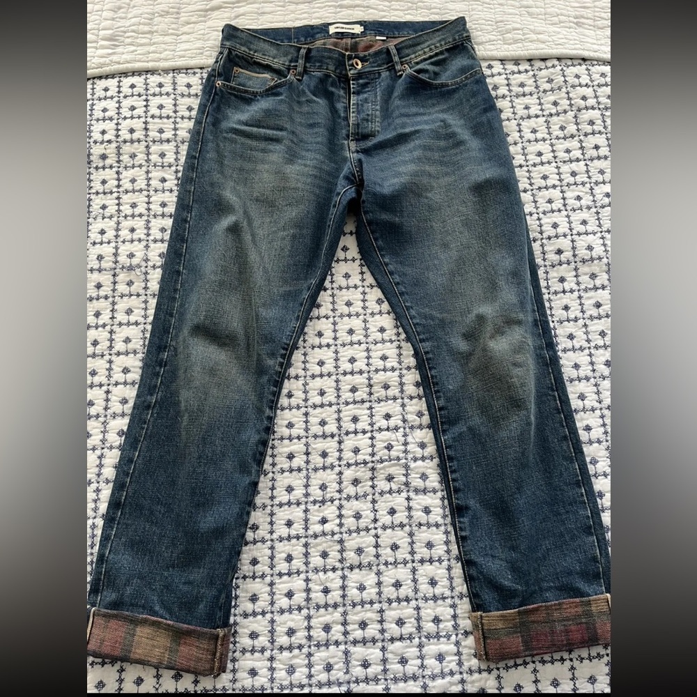 Taylor Stitch Democratic Brushed Back Jean Sawyer Wash Selvage Size 33x34